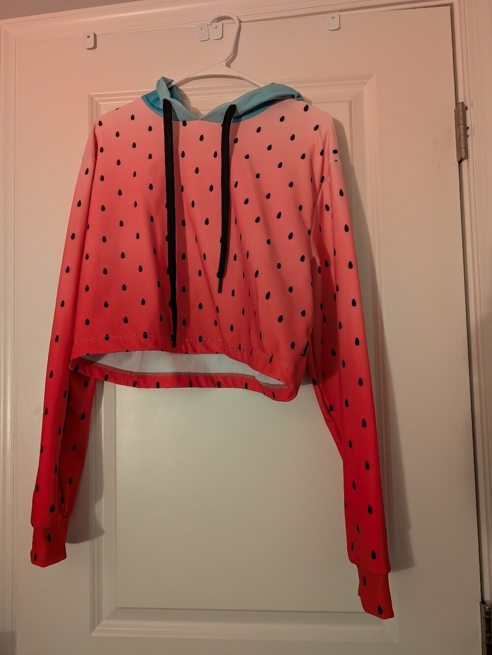 OG Blackmilk Watermelon Cropped Hoodie